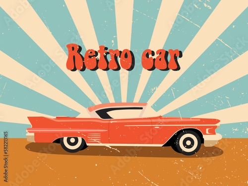 retro car