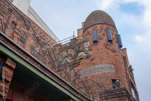 Paula Modersohn-Becker House at Bottcherstrasse Street - Bremen, Germany