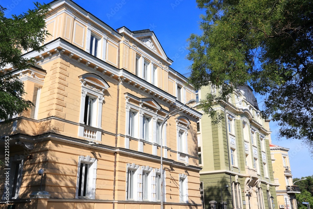 Fototapeta premium Street in Sofia, Bulgaria