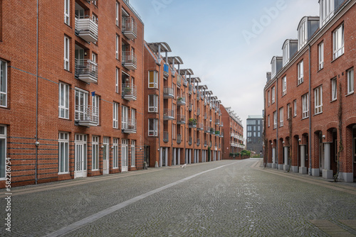 Brick Buildings at Teerhof - Bremen, Germany © diegograndi