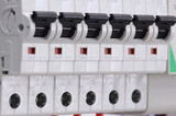  automatic current switches for protection of electrical loads installed in an electrical switchboard.