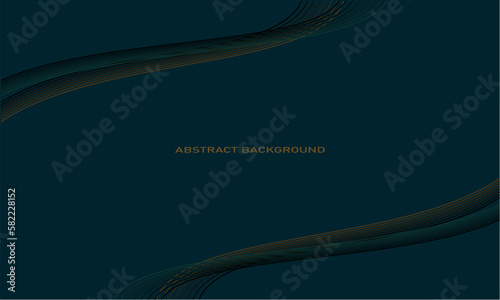 blue background with abstract lines on top and ba, dark background