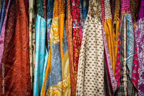 Wallpaper Mural Beautiful color and pattern fabrics Torontodigital.ca