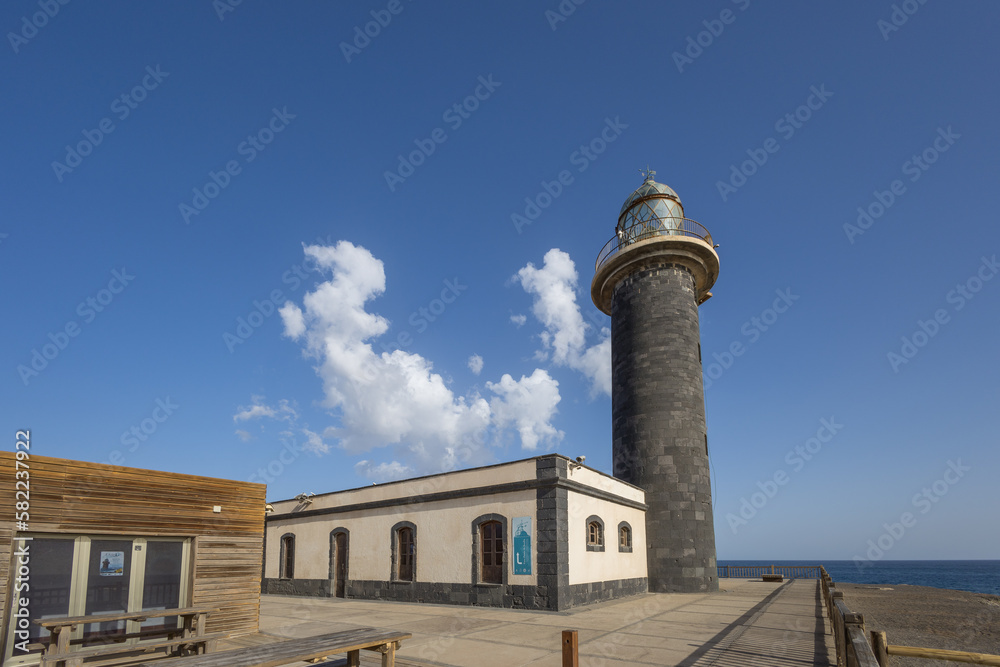 Faro punta de Jandia lighthouse on the southwest of the island of Fuerteventura