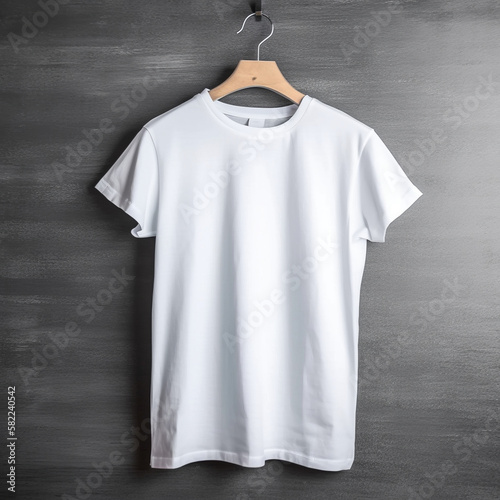 T-shirt mock up design white t-shirt