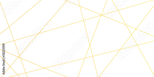 Abstract luxury golden geometric random chaotic lines with many squares and triangles shape.