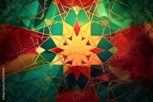 red and yellow flag