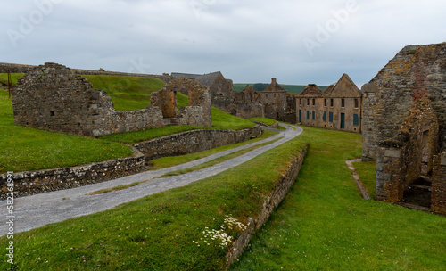 Ruins of ancient castle. Charles fort Kinsale Cork county Ireland. Irish castles