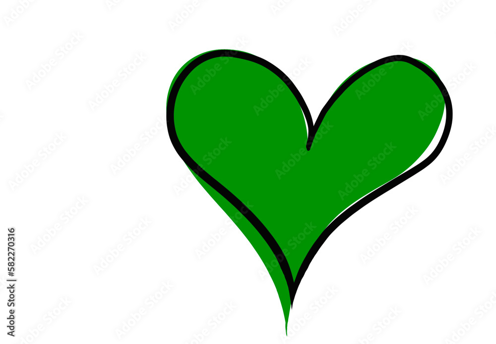 Love Heart Illustration Love Heart Illustration