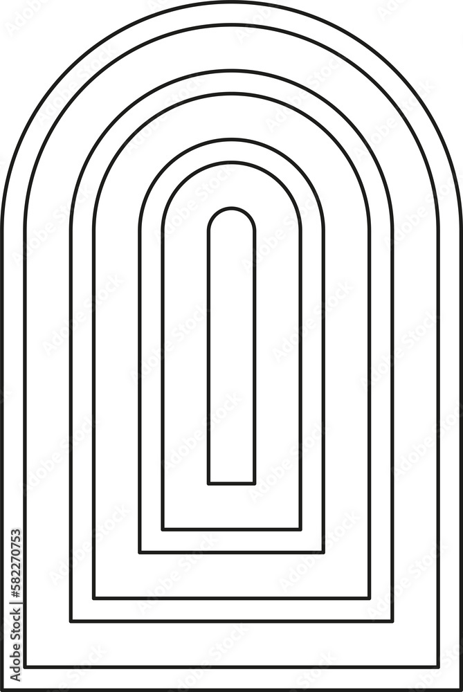 PNG illustration modern minimalistic retro aesthetic linear boho frame arch arc portal logo bohemian design element mystical geometric abstract border PNG illustration modern minimalistic retro aesthetic linear boho frame arch arc portal logo bohemian design element mystical geometric abstract border