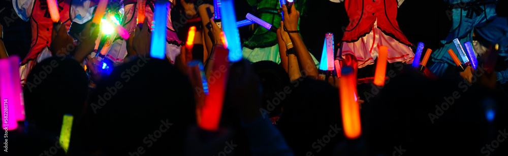 アイドルのライブのイメージ
