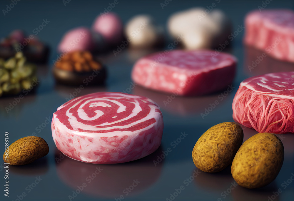 Artificial Protein Laboratory meat Generative ai Artificial Protein Laboratory meat Generative ai