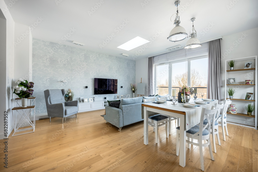 Modern interior design - living room Modern interior design - living room