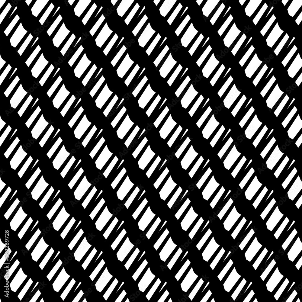 Seamless diagonal pattern. Repeat decorative design.Abstract texture for textile, fabric, wallpaper, wrapping paper.Black and white geometric wallpaper. Seamless diagonal pattern. Repeat decorative design.Abstract texture for textile, fabric, wallpaper, wrapping paper.Black and white geometric wallpaper.