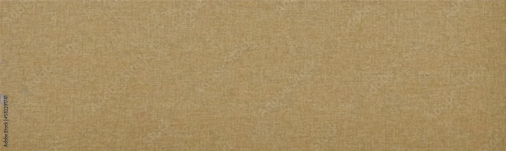 All over pattern of beige and white linen texture. Neutral fabric background is reminiscent of burlap or cotton. Image is wide and could be used for wrapping paper or home decor. Vector