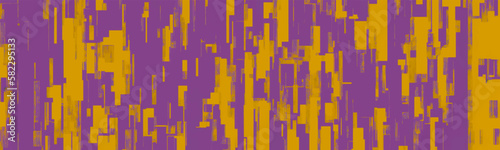 Shoji curtain texture in protective brown fabric with purple pattern, against hot day's interior. Decorative design is perfect for indoor decor. Vector