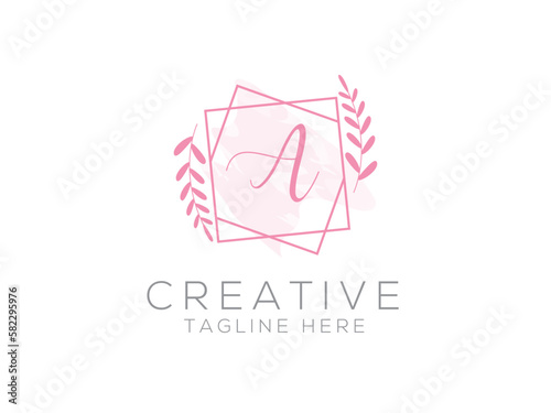 signature/script logo