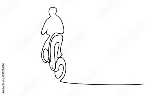man bike ride cycling minimalist minimal line art