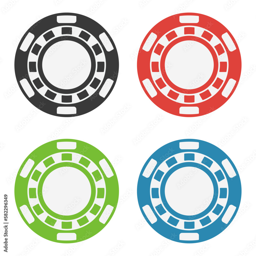 Casino chips. Poker Casino chips. Poker