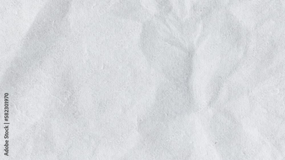 White Paper texture. Stop motion of Crumpled white paper texture background