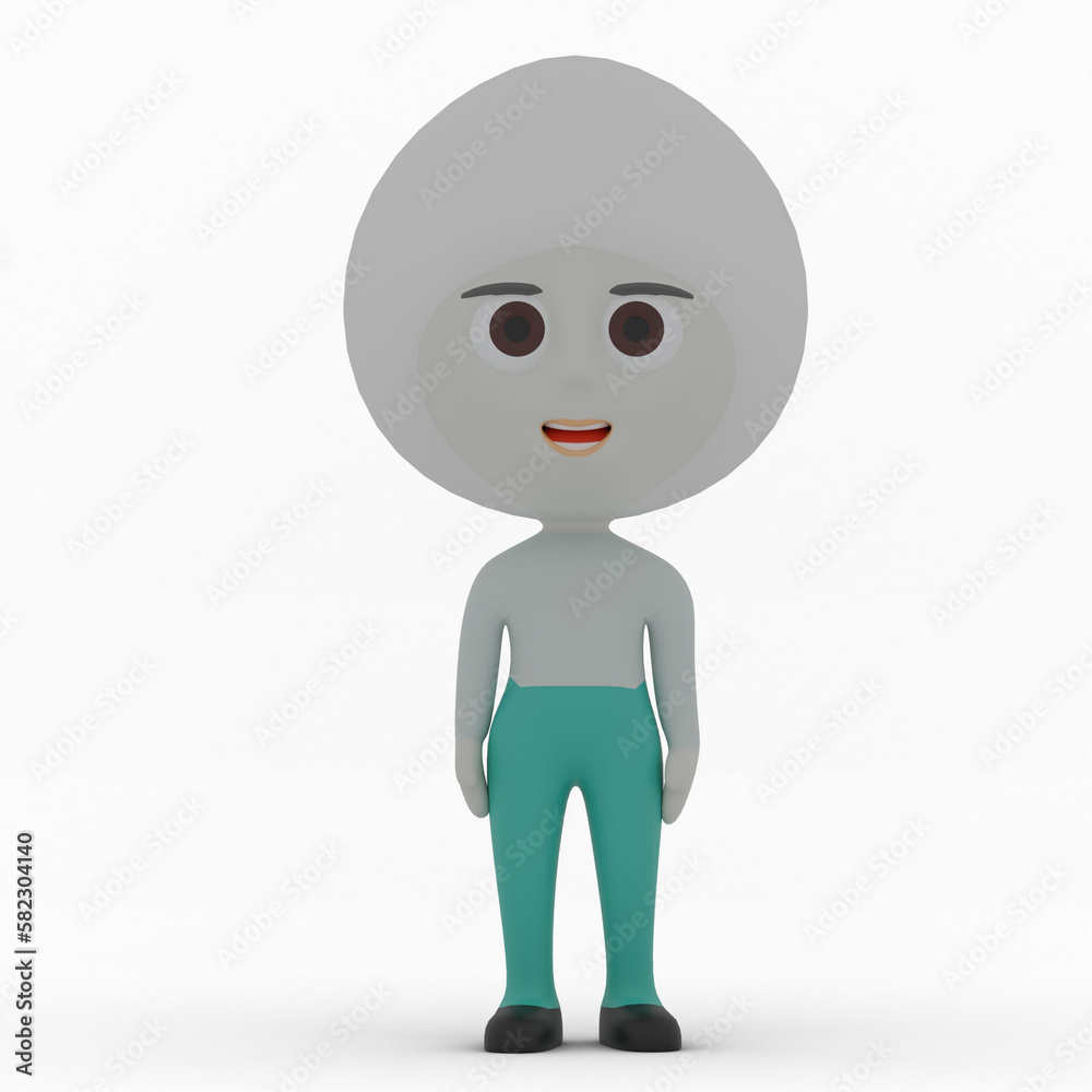 3d cute character made in 3d 3d cute character made in 3d