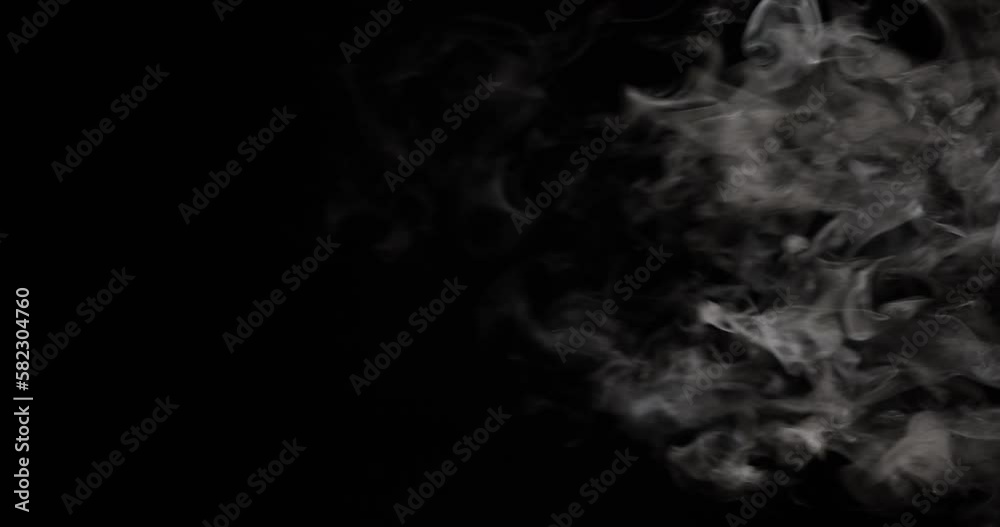 White Smoke On Black White Smoke On Black