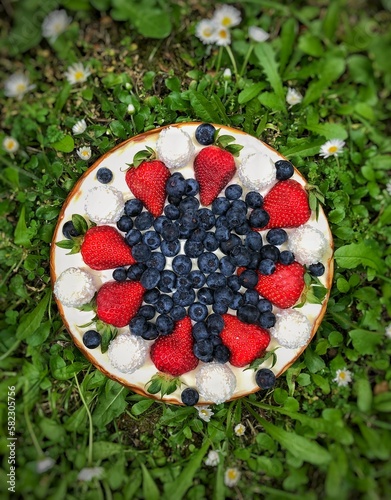 berries on a plate