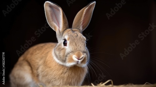 A photo of a Bunny, Generative AI © d-AI-n