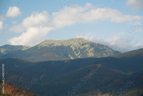 Gorgany - mountain range in Western Ukraine