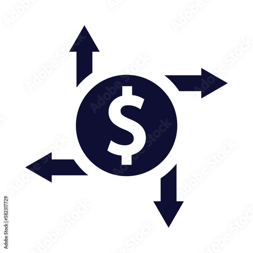 money, dollar, money convert icon