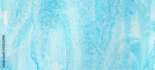 Hand painted abstract blue watercolor background. Modern painting.