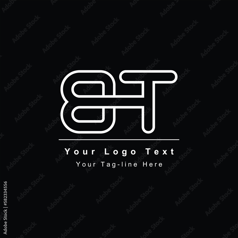 creative modern initial BT TB B T creative modern initial BT TB B T