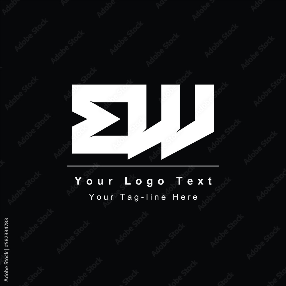 elegant icon BW or WB design logo business elegant icon BW or WB design logo business