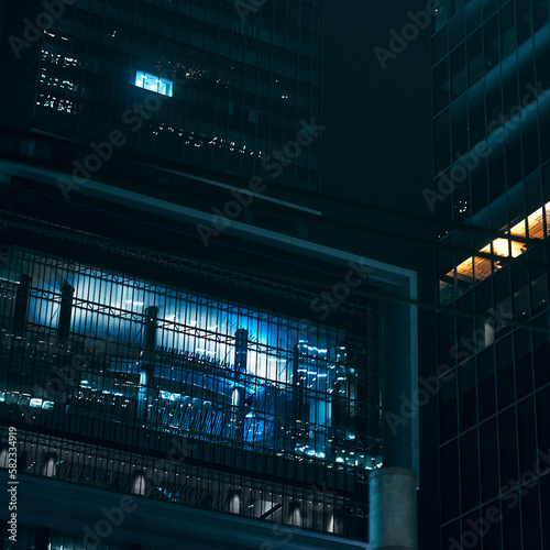 Tokyo night building