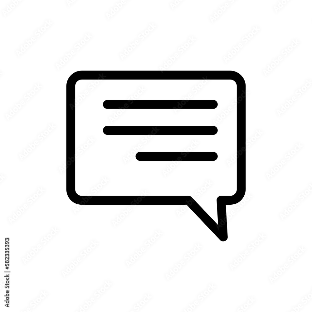 text message vector icon, speech bubble vector flat illustration on white background..eps text message vector icon, speech bubble vector flat illustration on white background..eps