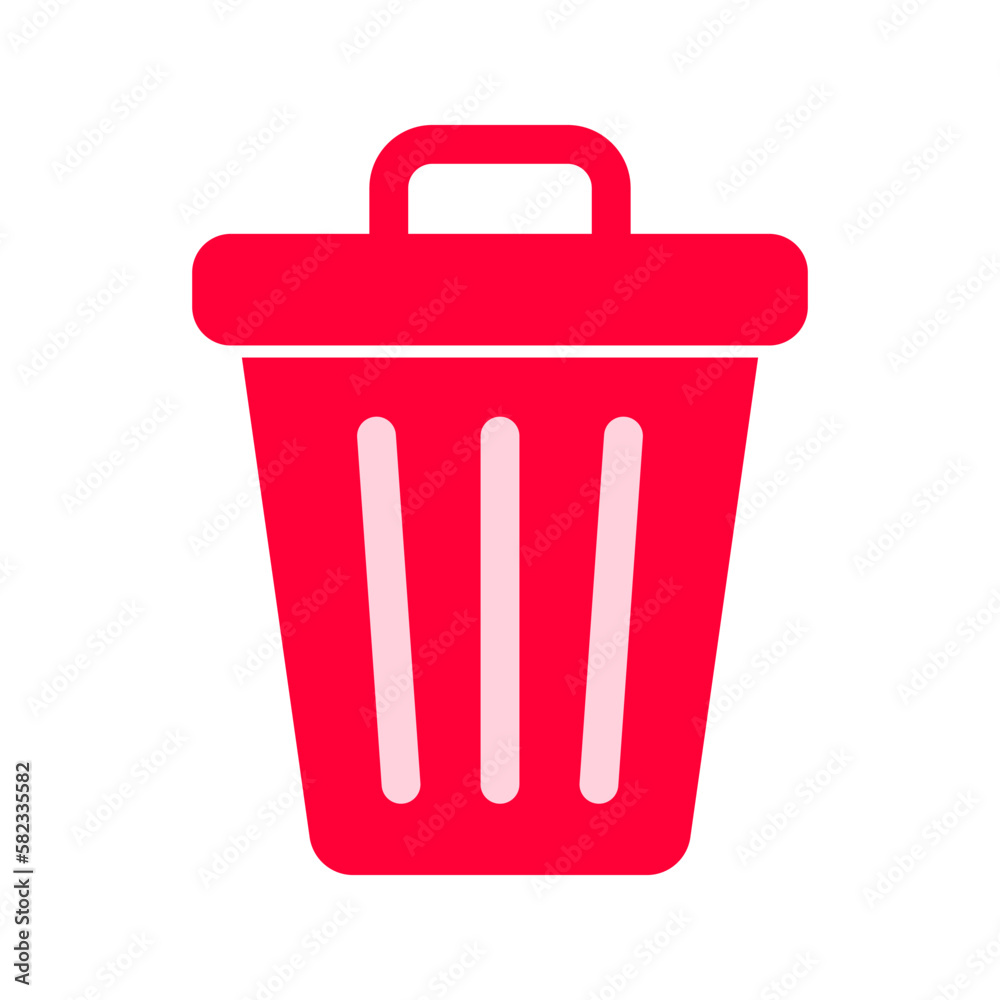 Trash Can icon. Vector isolated illustration Trash Can icon. Vector isolated illustration