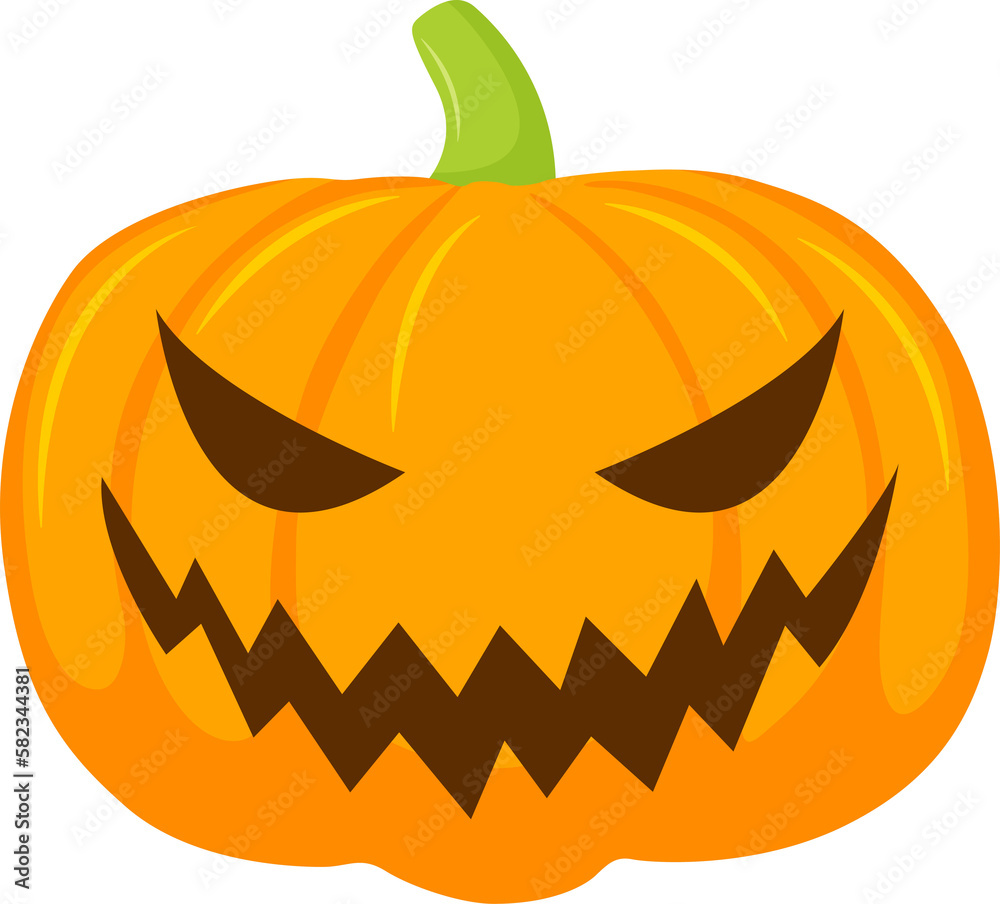 Halloween element illustration with pumpkin lantern. Halloween element illustration with pumpkin lantern.