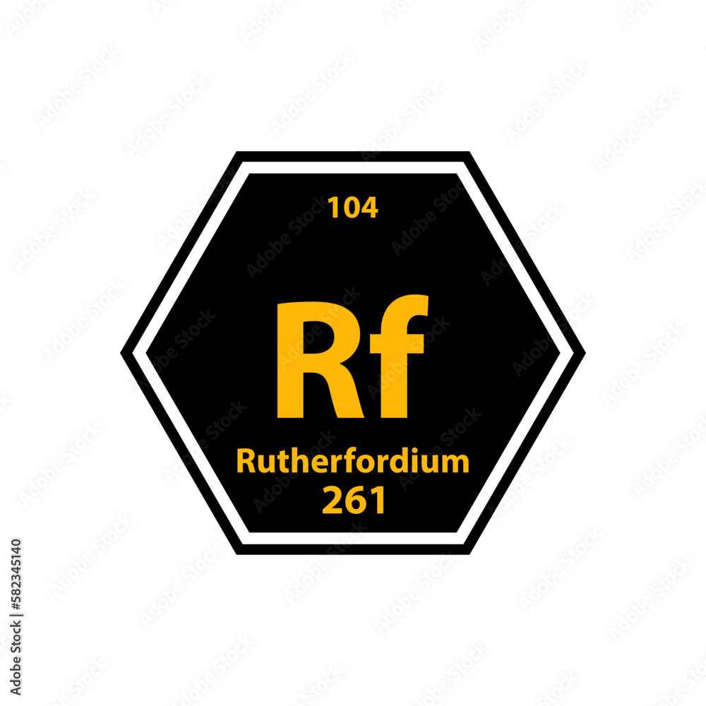 Periodic table gold icon vector logo design template Periodic table gold icon vector logo design template