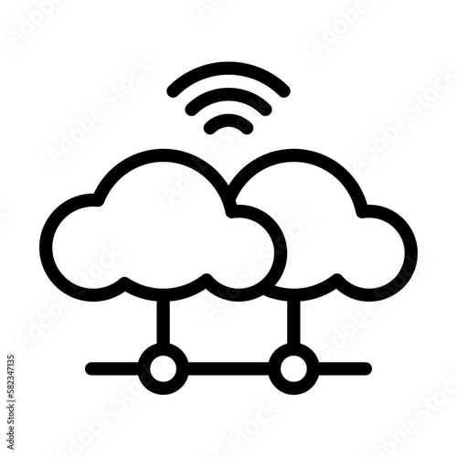 smart cloud icon