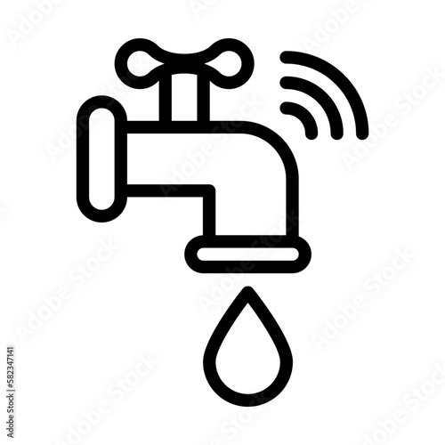 smart faucet icon