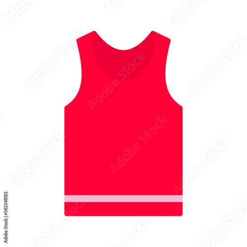 Tank Top icon. Vector isolated illustration