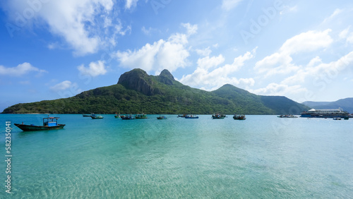 Fototapeta Naklejka Na Ścianę i Meble -  Hon Ba , Con Dao Islands, Ba Ria - Vung Tau province, Viet Nam