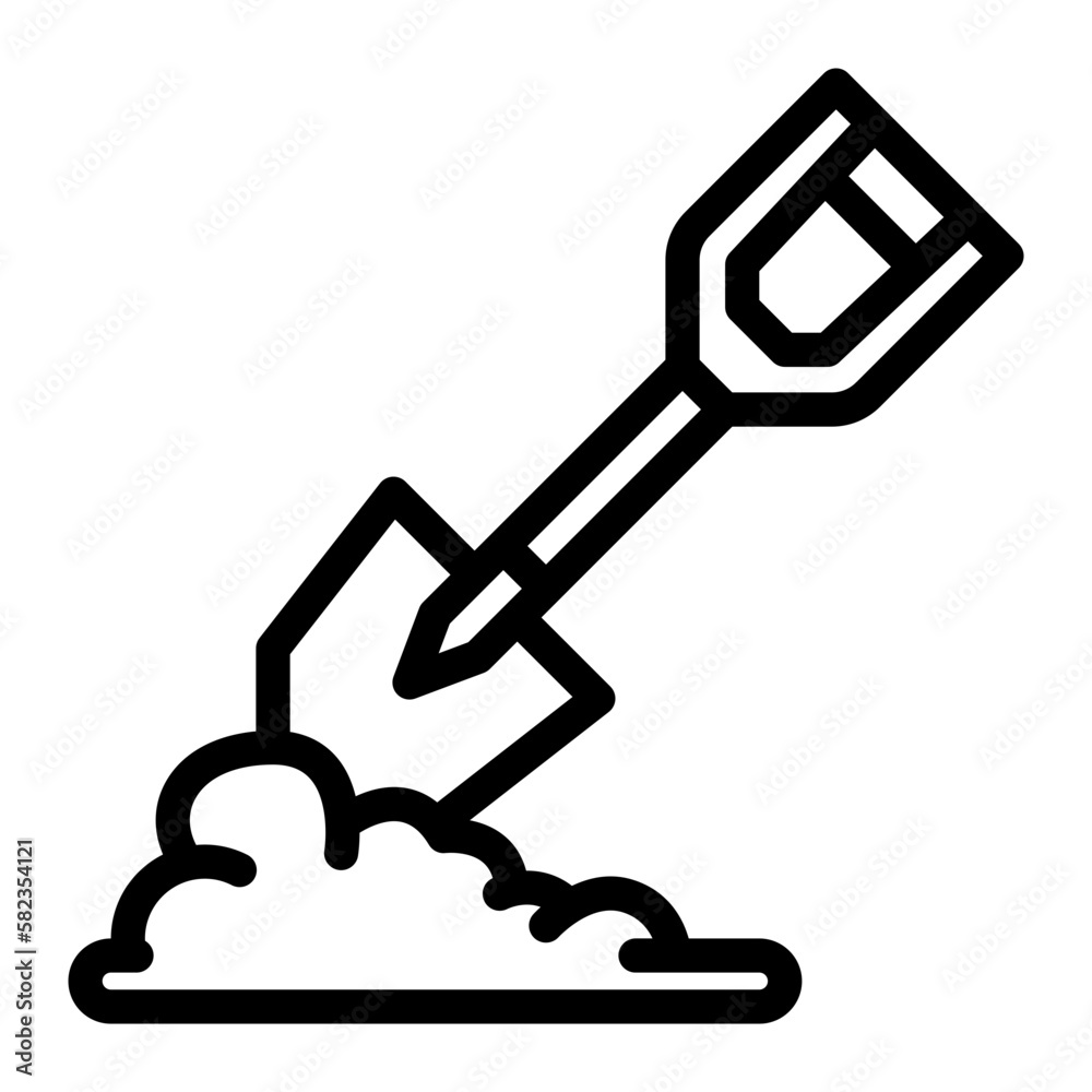 shovel icon shovel icon