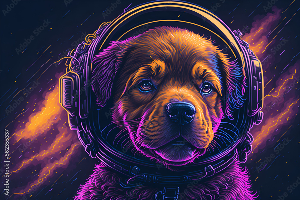 portrait of a dog