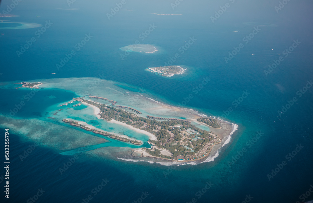 Naklejka premium Malediven 