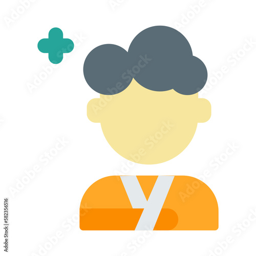 Canvas Print fracture icon