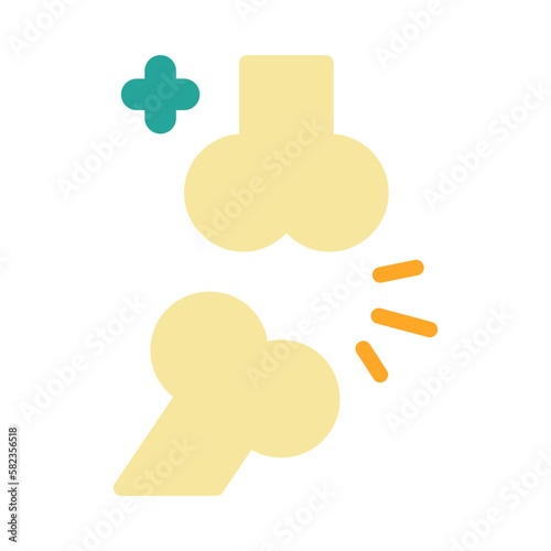 joint dislocation icon