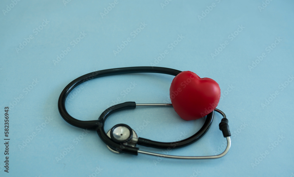 Concept related to World Health day , Doctor's day and Heart day, Selective focus Concept related to World Health day , Doctor's day and Heart day, Selective focus