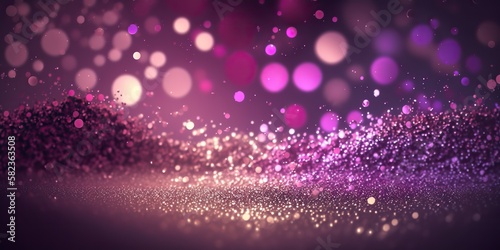 Pink glitter Texture Background for design, Generative AI