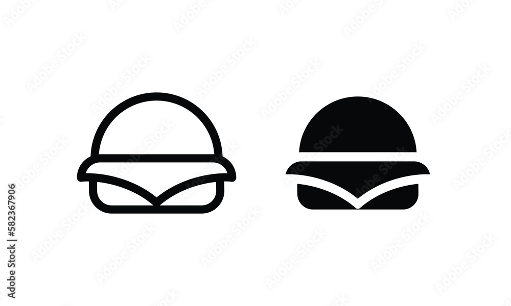 Burger Hamburger icon illustration web site mobile logo app UI design, meat, beef, food, lettuce, sandwich, meal, grilled, tomato, bun, snack, onion cheese sign symbol Fast food vector Burger Hamburger icon illustration web site mobile logo app UI design, meat, beef, food, lettuce, sandwich, meal, grilled, tomato, bun, snack, onion cheese sign symbol Fast food vector